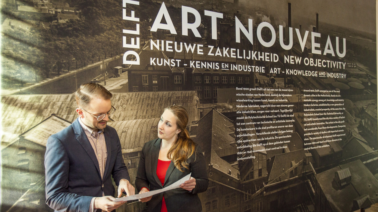 expositie Art Nouveau Nieuwe Zakelijkheid Museum Prinsenhof Delft
