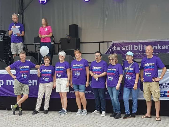 Team De Laatste Eer eerste ploeg Samenloop voor Hoop